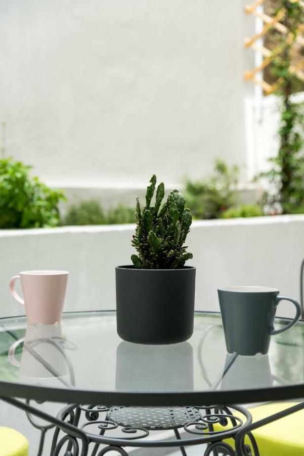Central Cozy Studio With A Secret Garden Athen Exterior foto